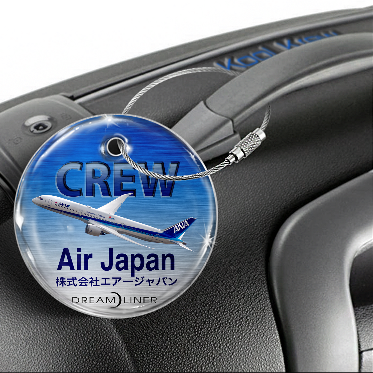Air Japan ANA 787 Landscape Tag