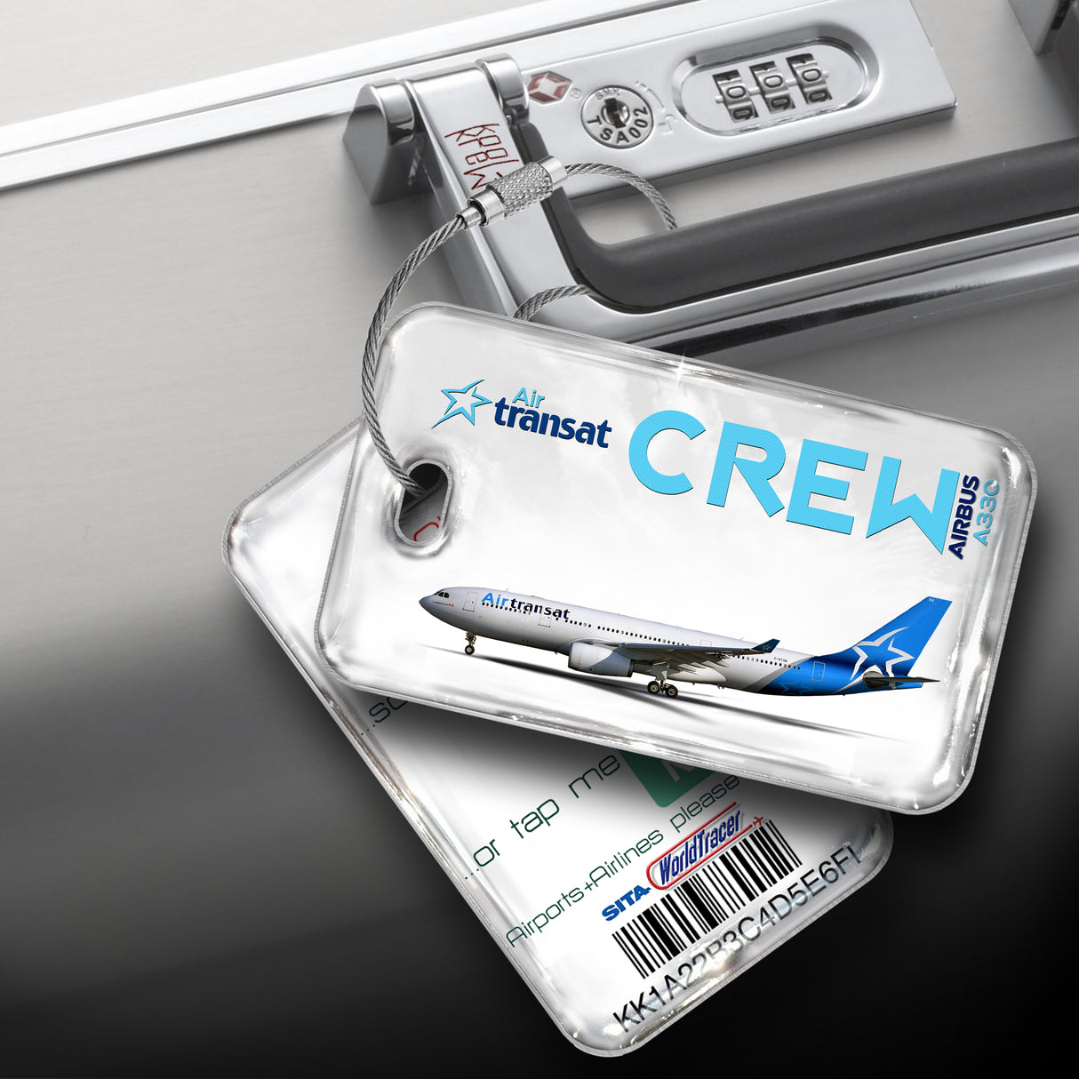 Air Transat A330 Landscape