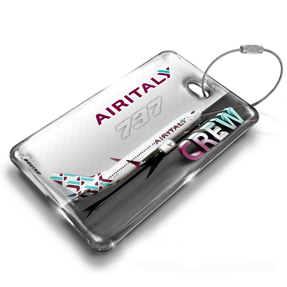 AIRITALY Boeing 737 MAX 8 Luggage Tag