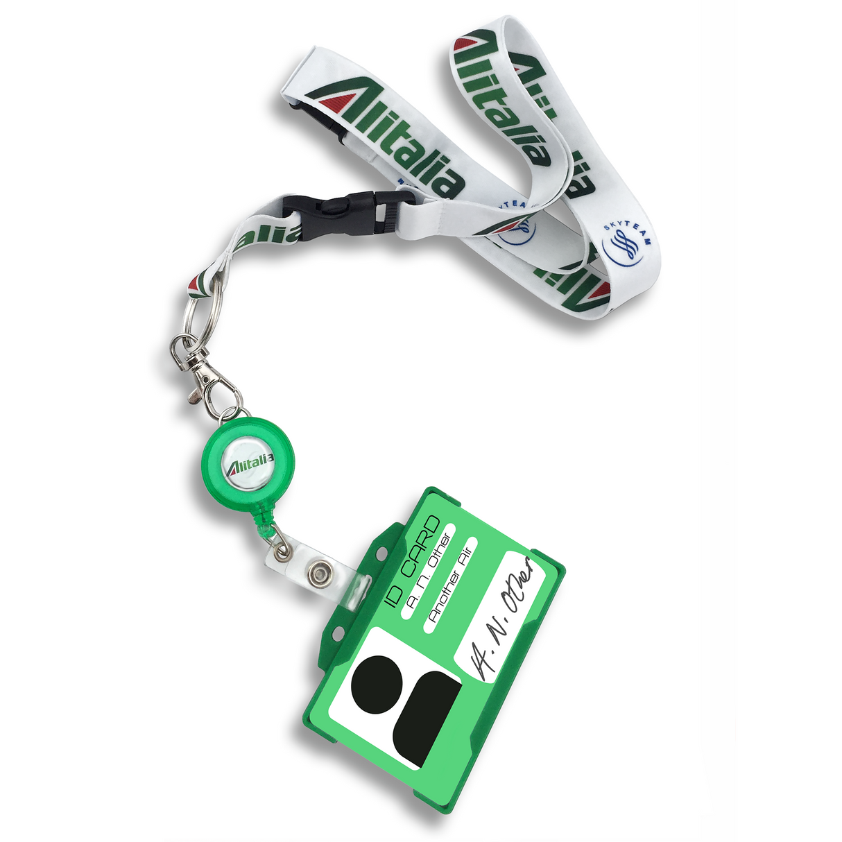 Alitalia Logo Lanyard