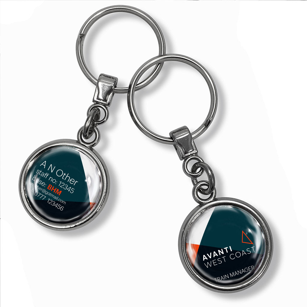 Avanti West Coast Landscape Keyring