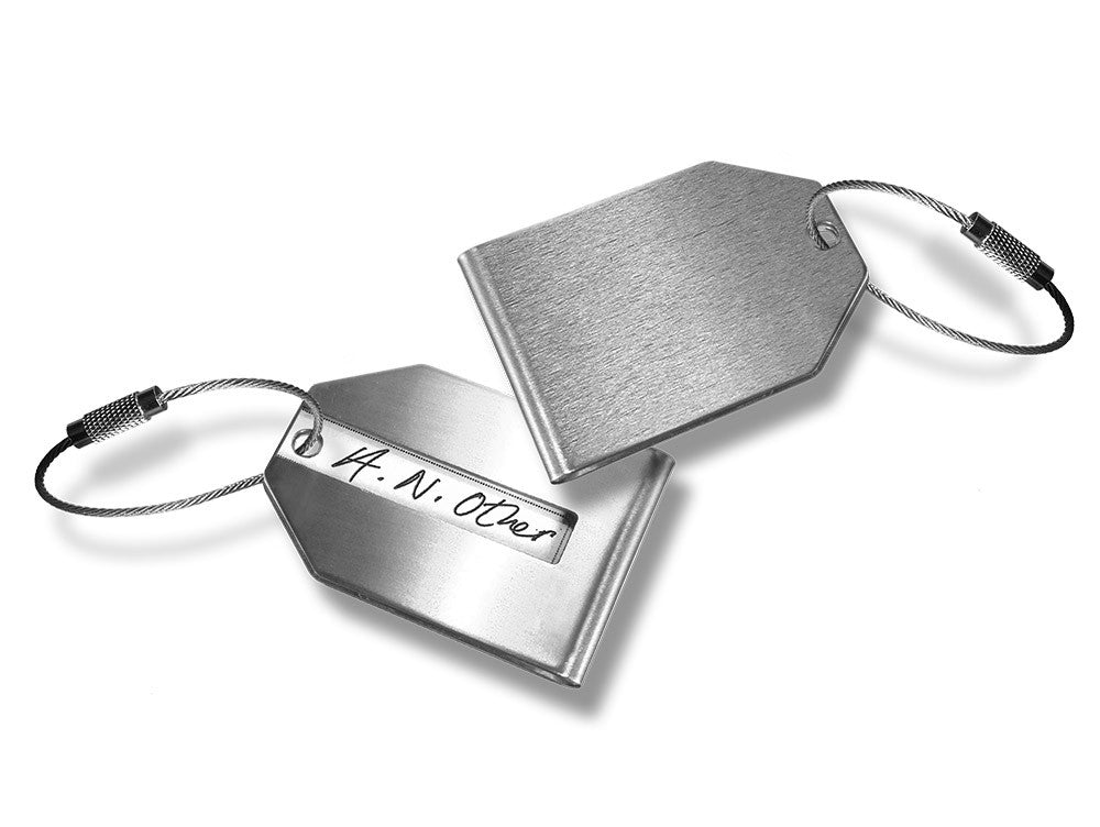 Qatar Metal Luggage Tag