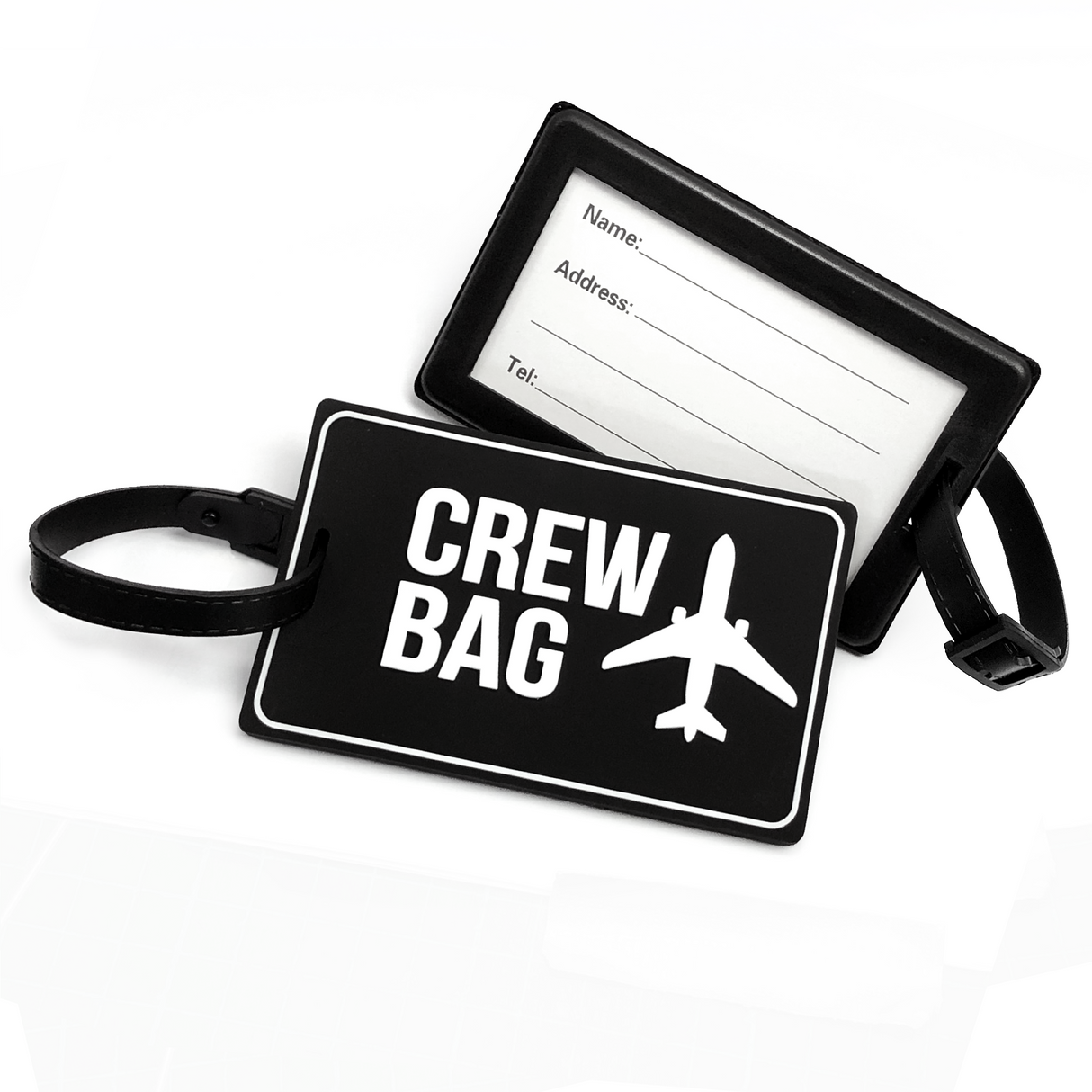 CREW BAG-2D Rubber Tag