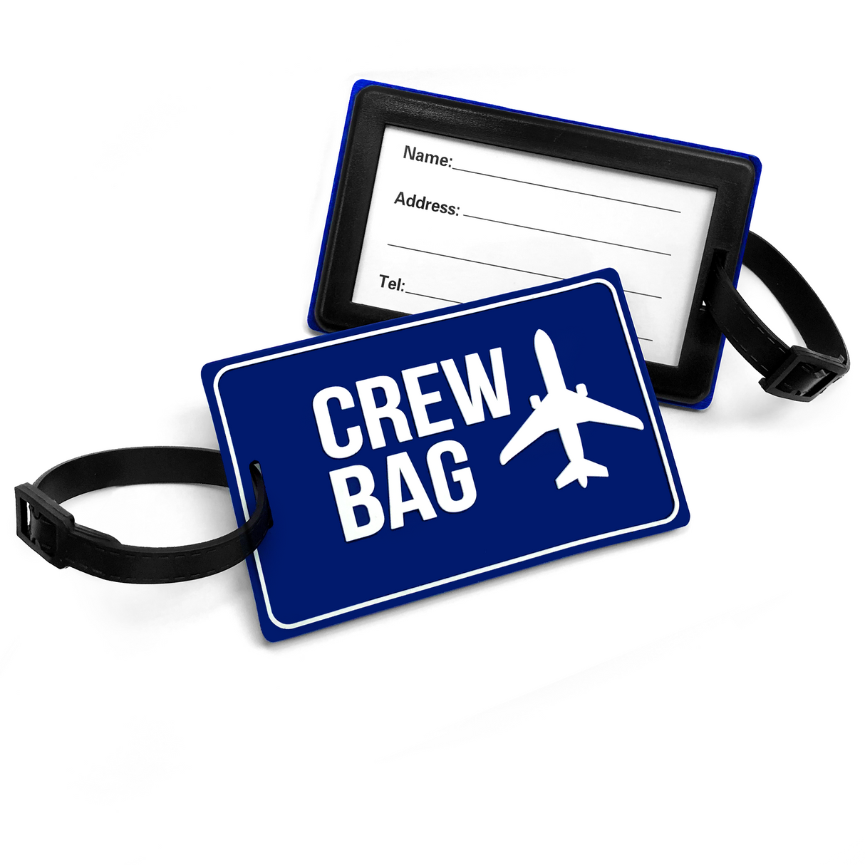 CREW BAG-2D Rubber Tag