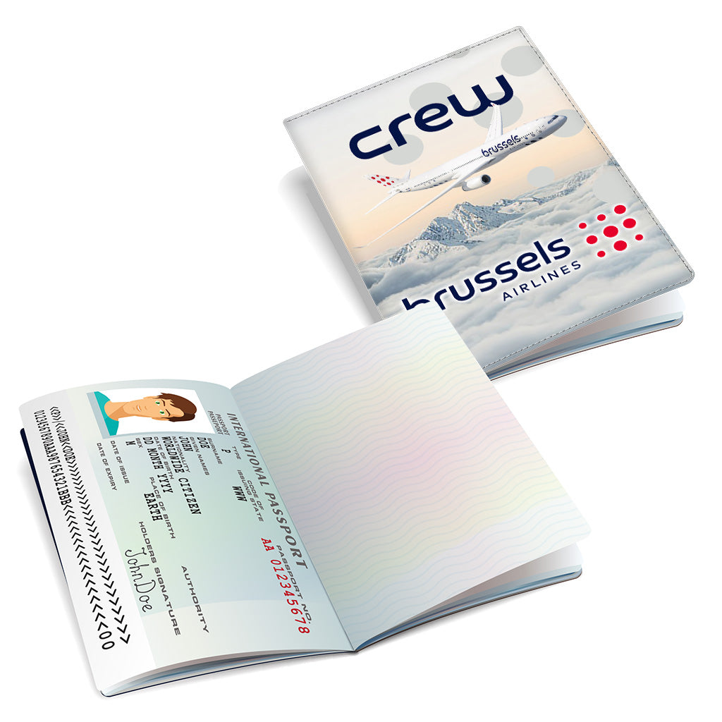Brussels Airlines A330 - Passport Cover