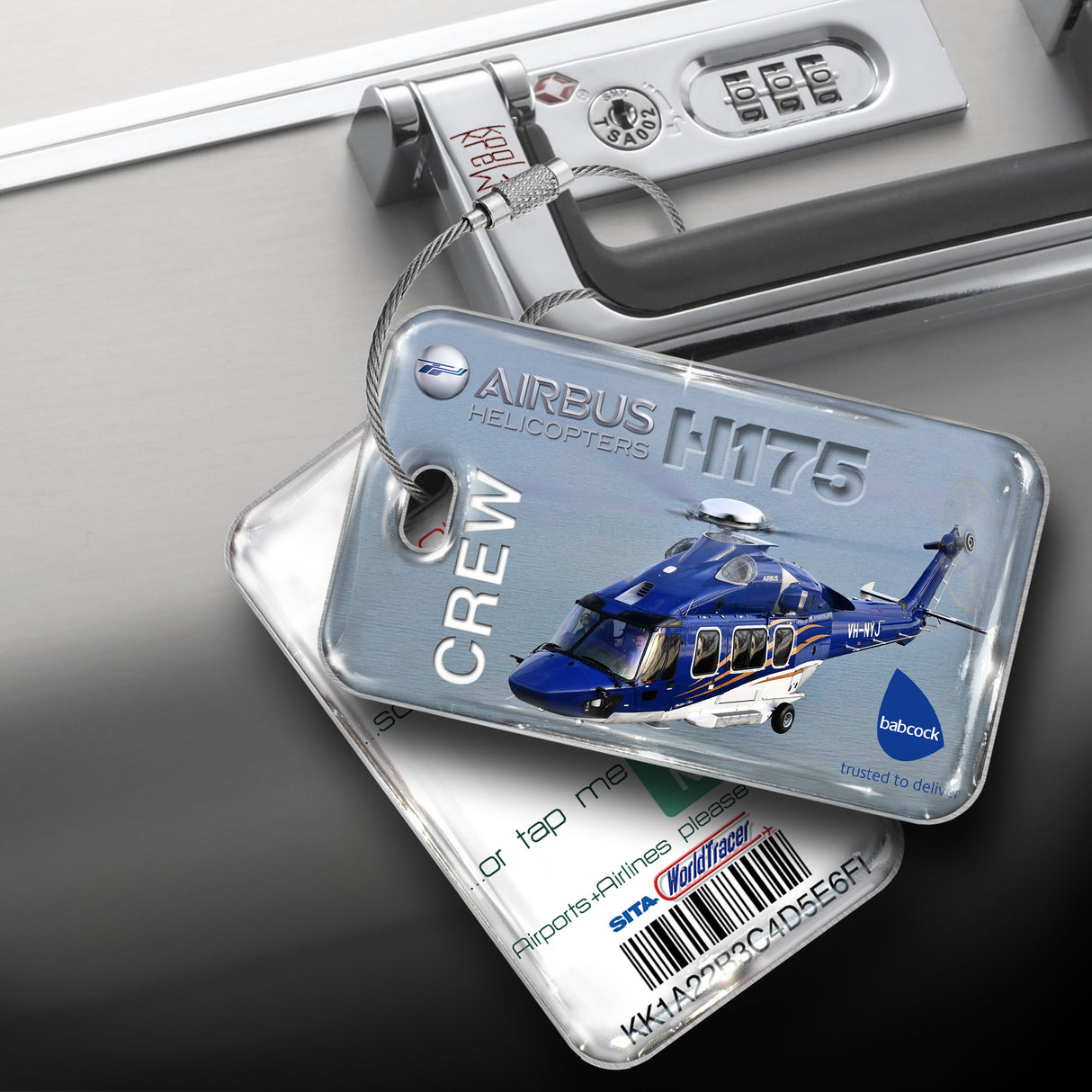 Babcock Helicopters H175 Crew Tag