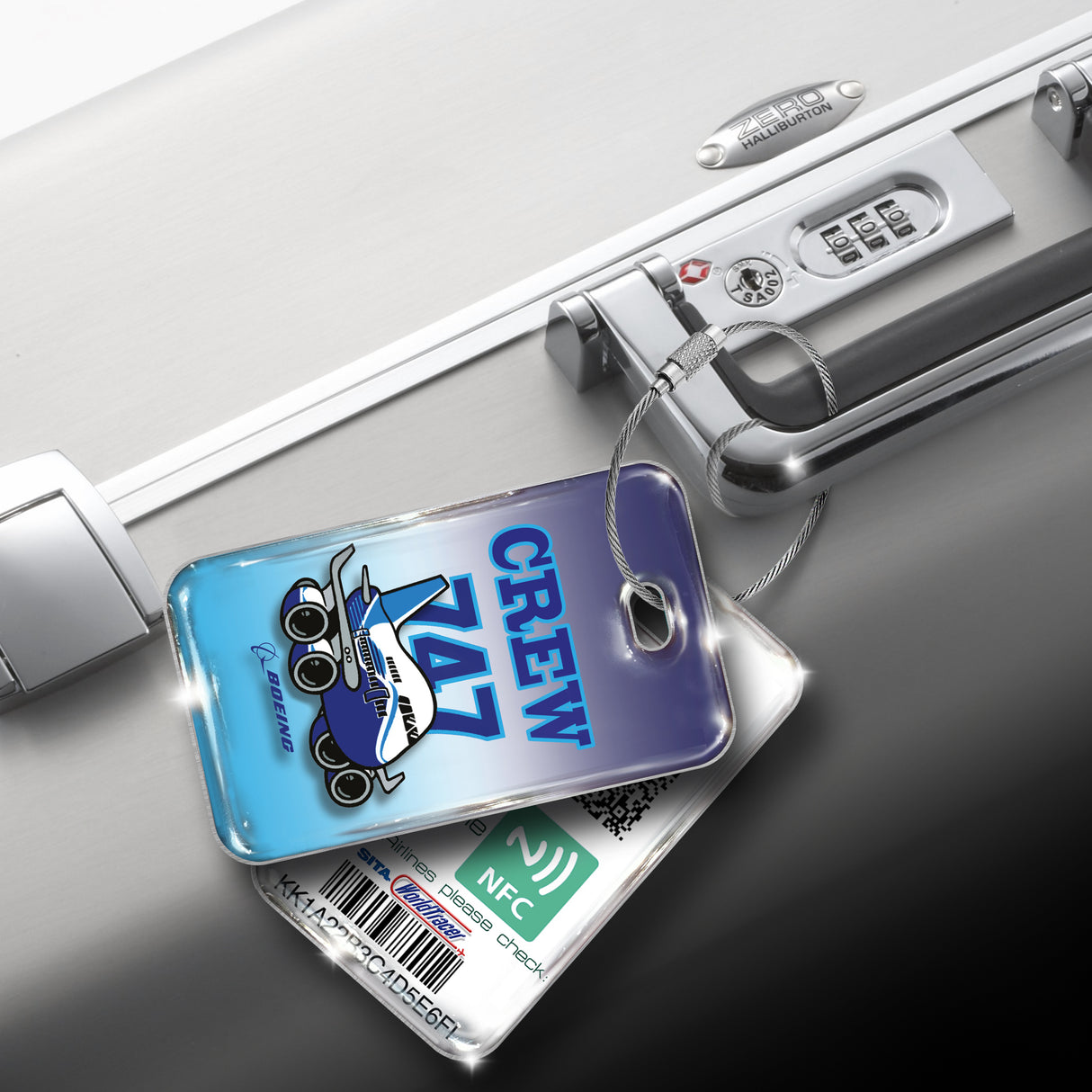 Boeing B747 Pudgy Tag
