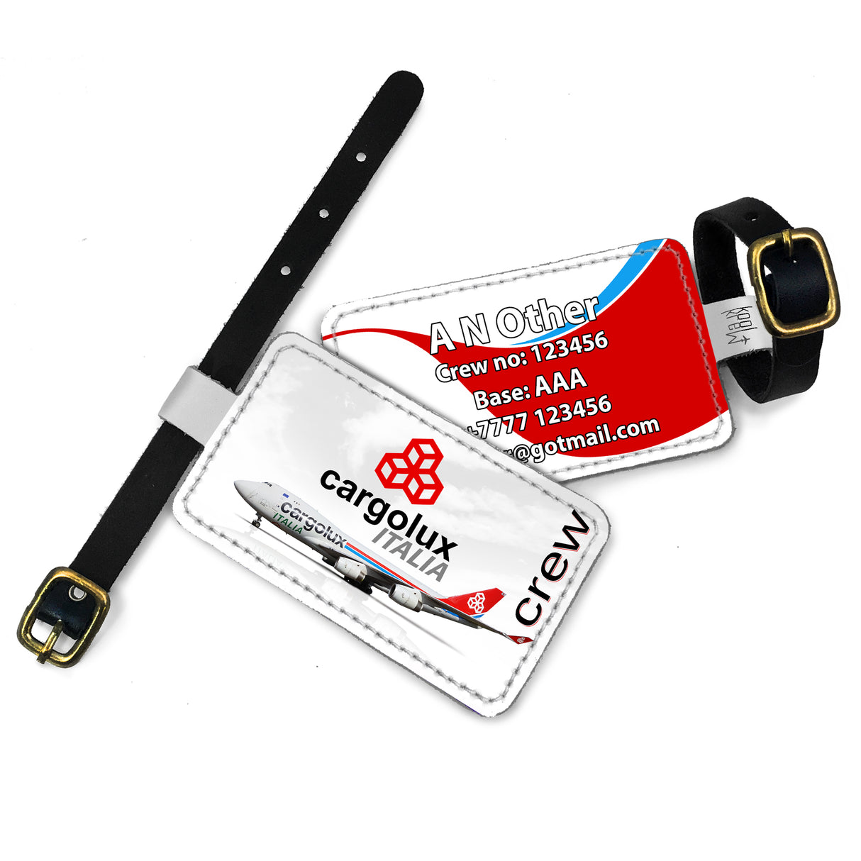 Cargolux Italia B747-400 White Landscape