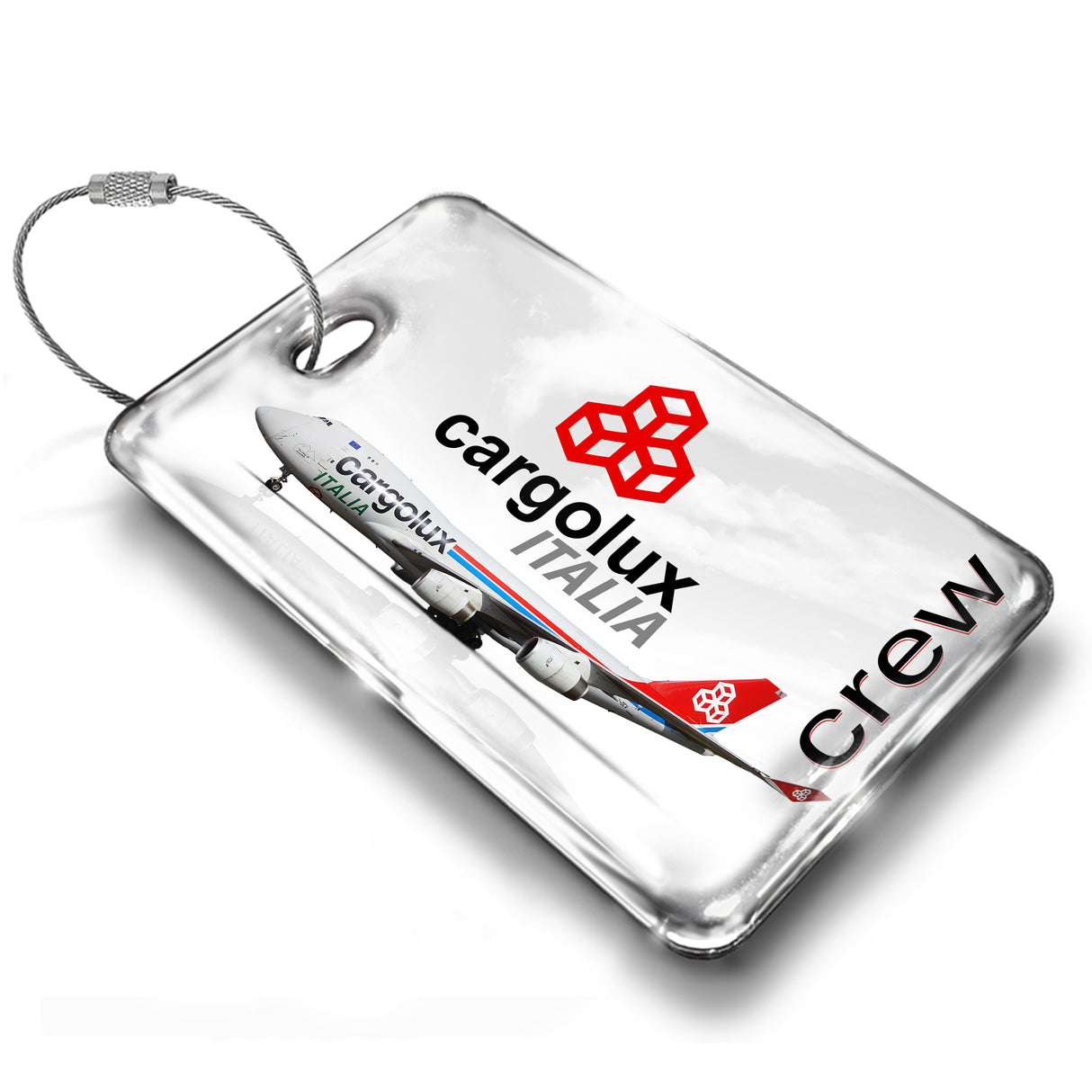 Cargolux Italia B747-400 White Landscape