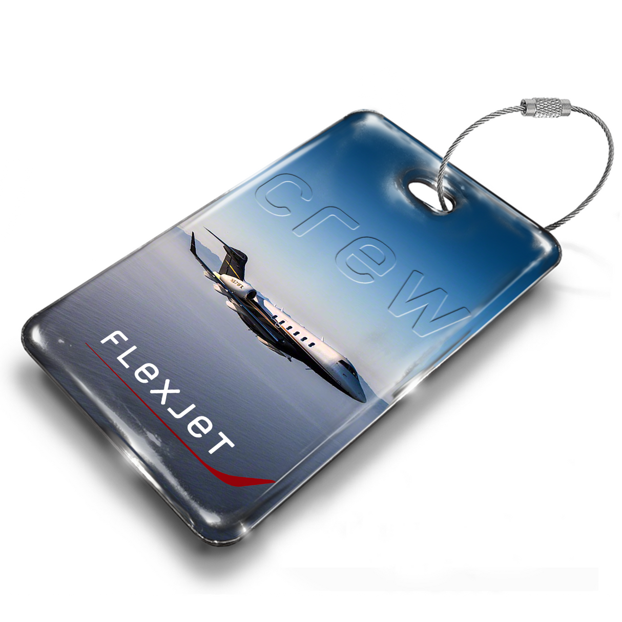 Flexjet Challenger 350 Crew Tag