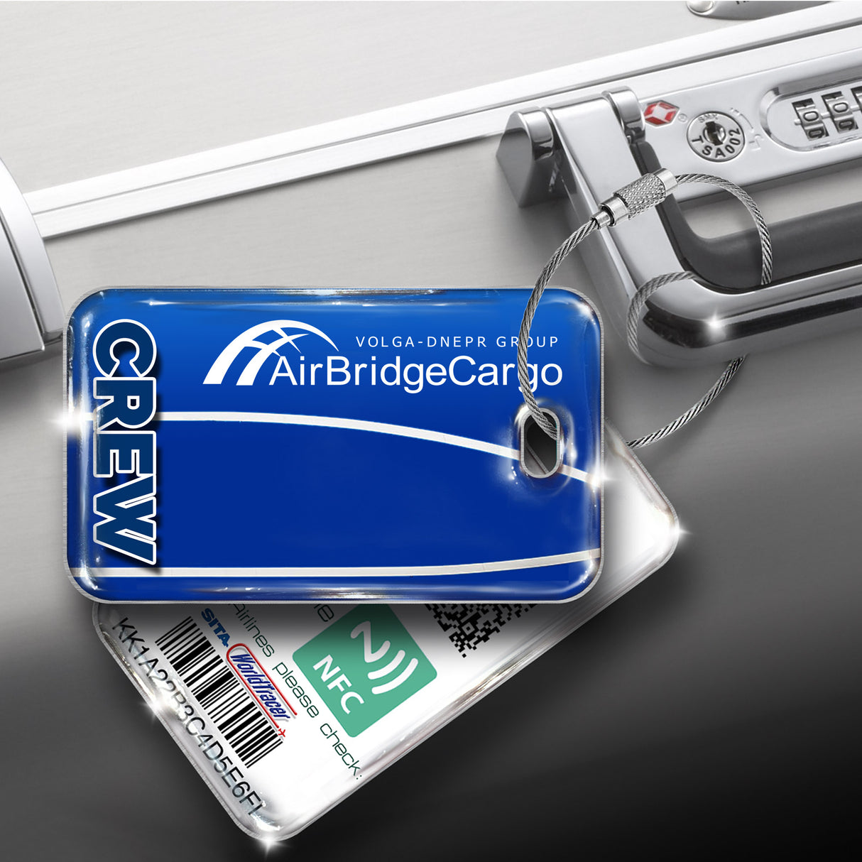Air Bridge Cargo Logo Luggage Tag