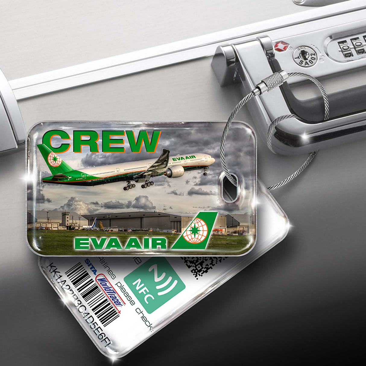 Eva Air B777-300ER Landscape