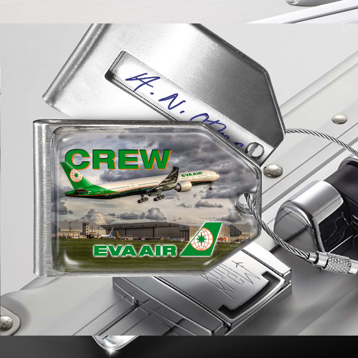 Eva Air B777-300ER Landscape