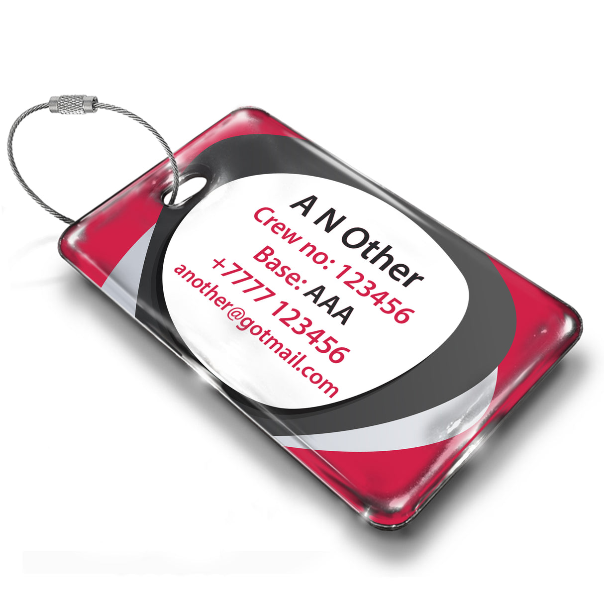 Easter Jet Logo Luggage Tag