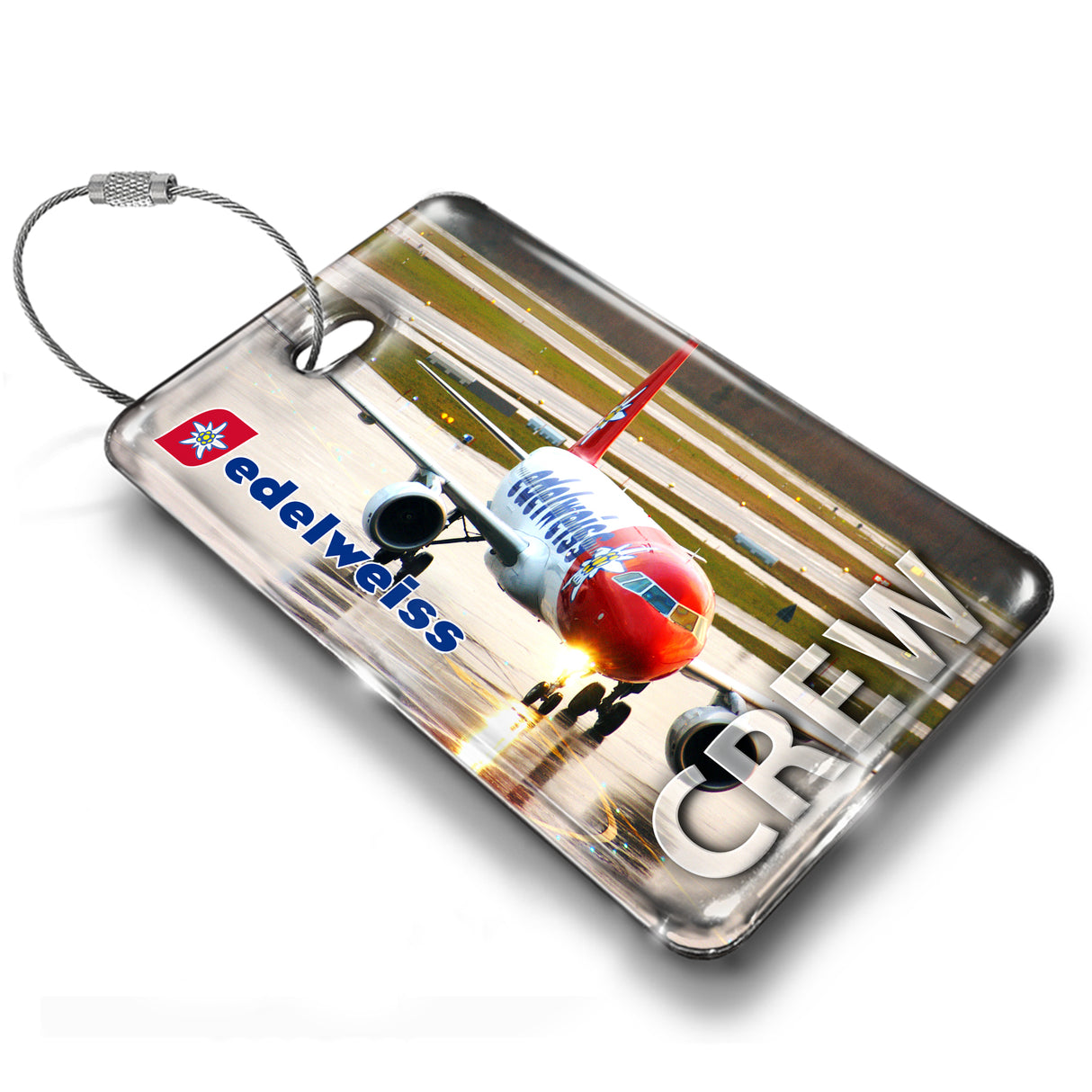 Edelweiss A320 Ground Luggage Tag
