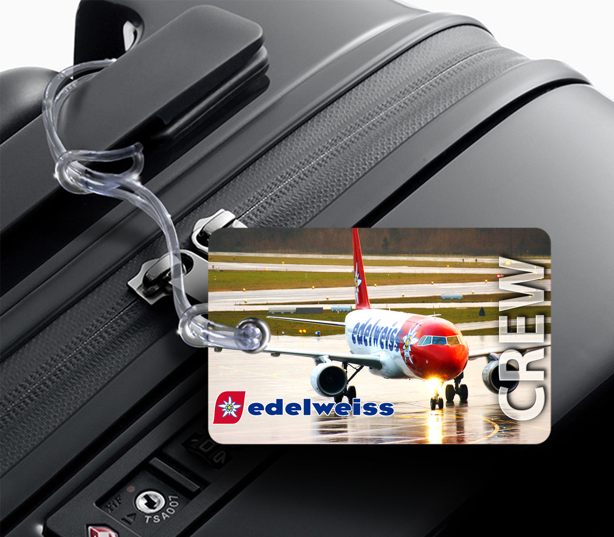 Edelweiss A320 Ground Luggage Tag