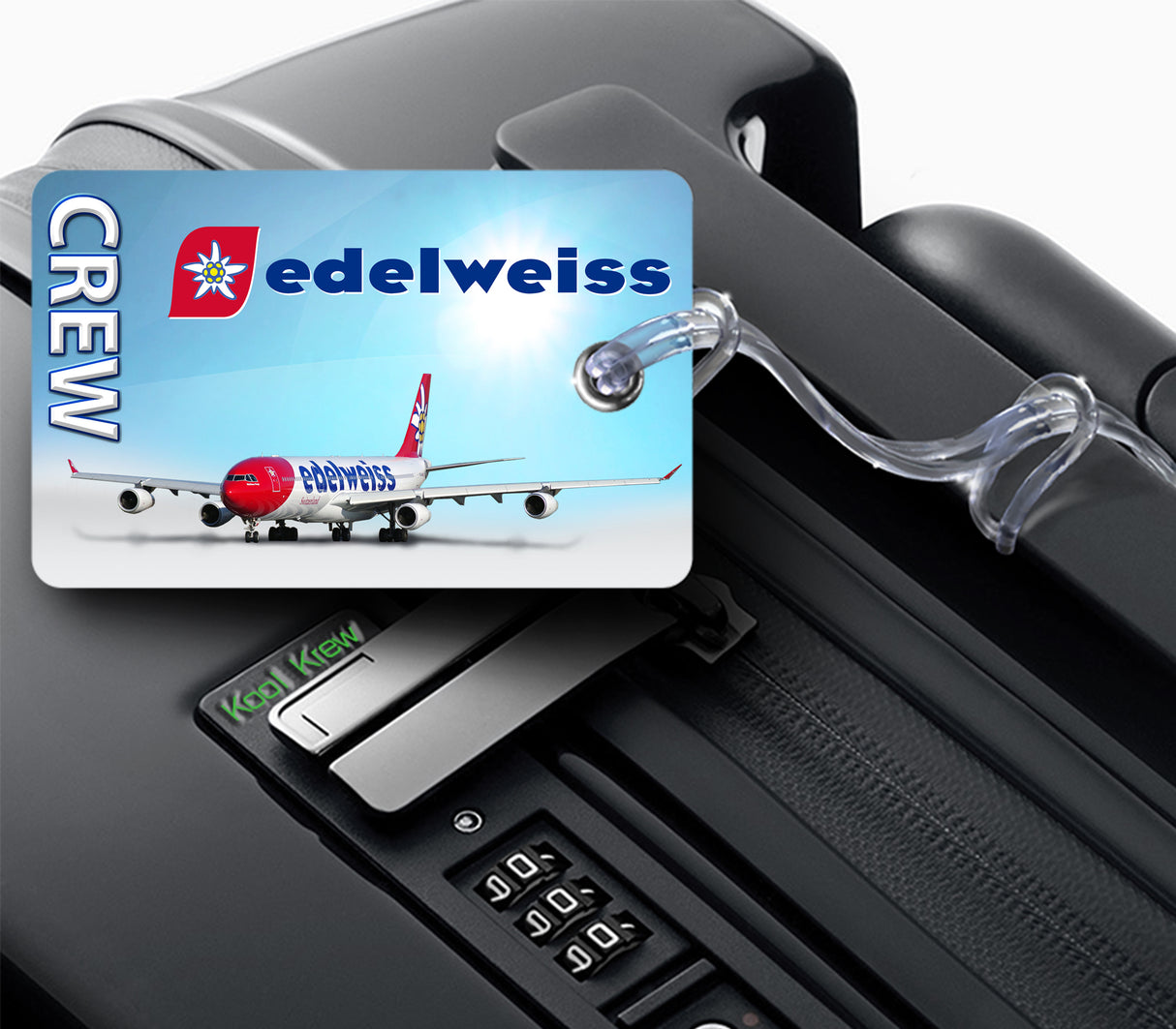 Edelweiss Air A340 Luggage Tag
