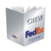 FedEx Express Portrait Silver