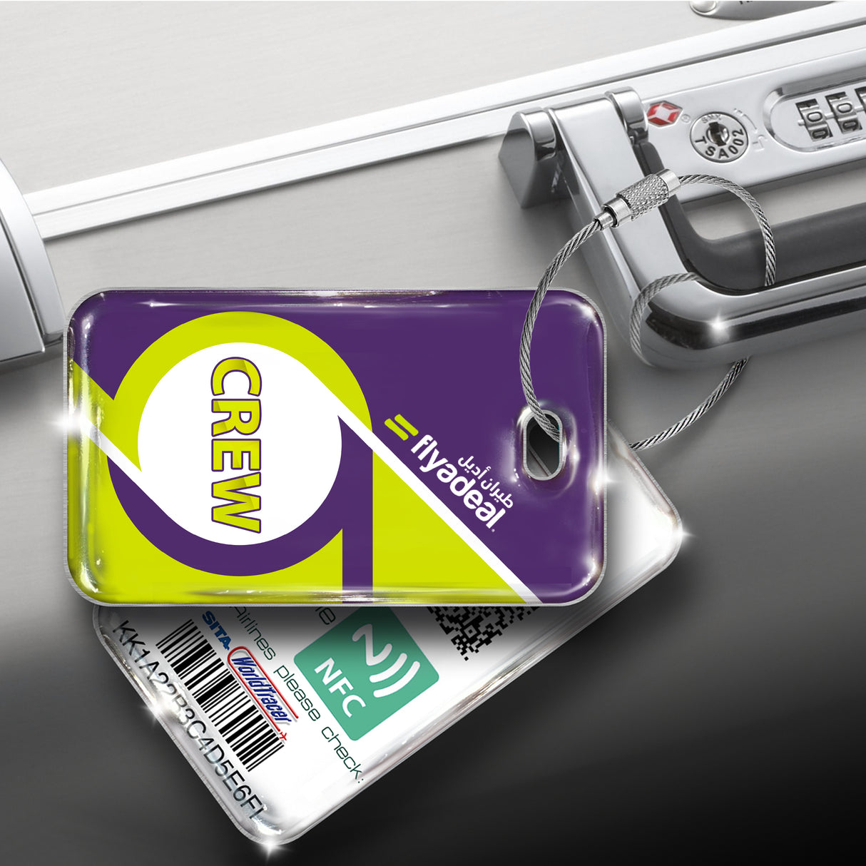 flyadeal Logo Geometry Tag