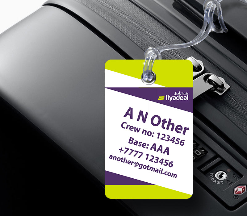 flyadeal Logo Geometry Tag