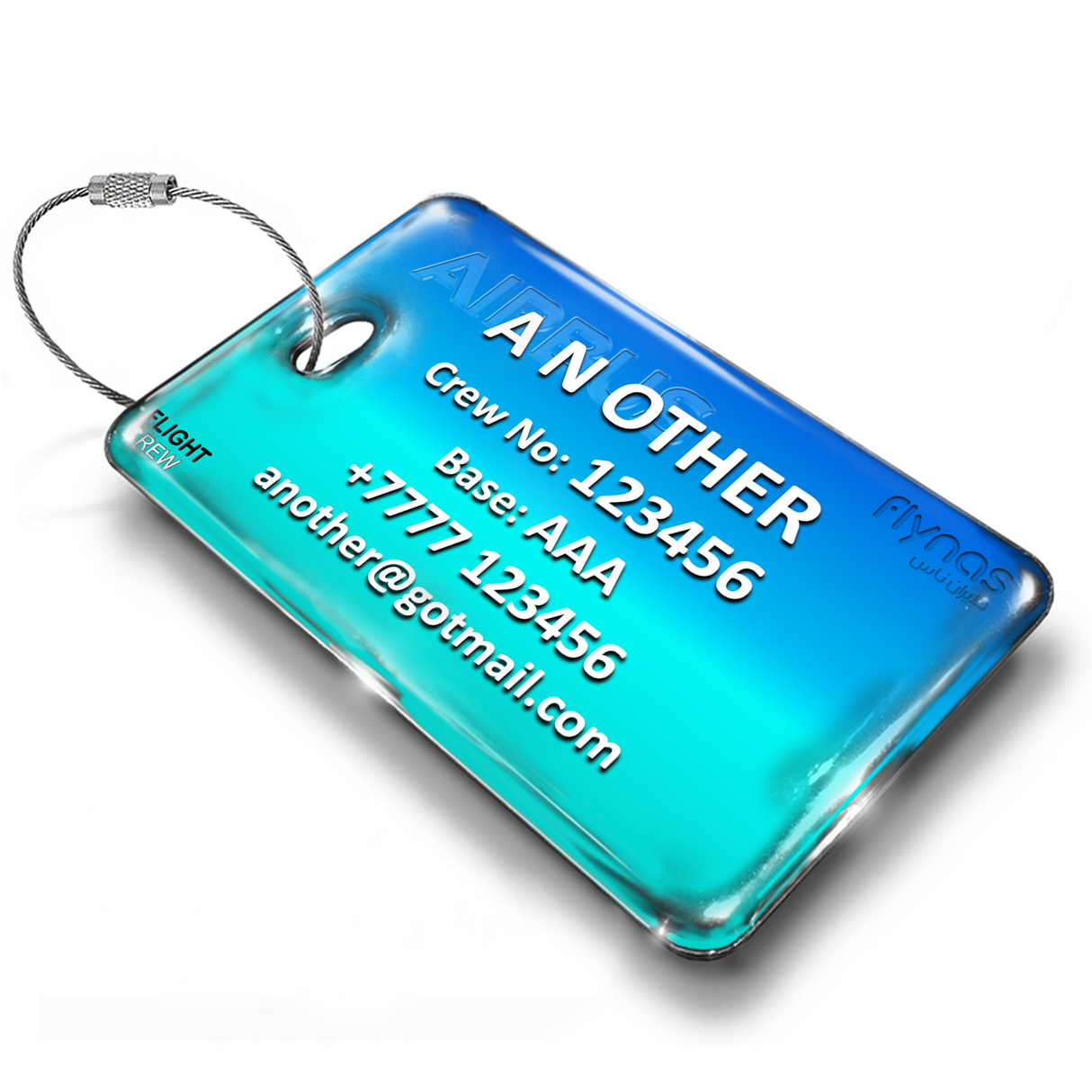 Flynas FLIGHT CREW Tag
