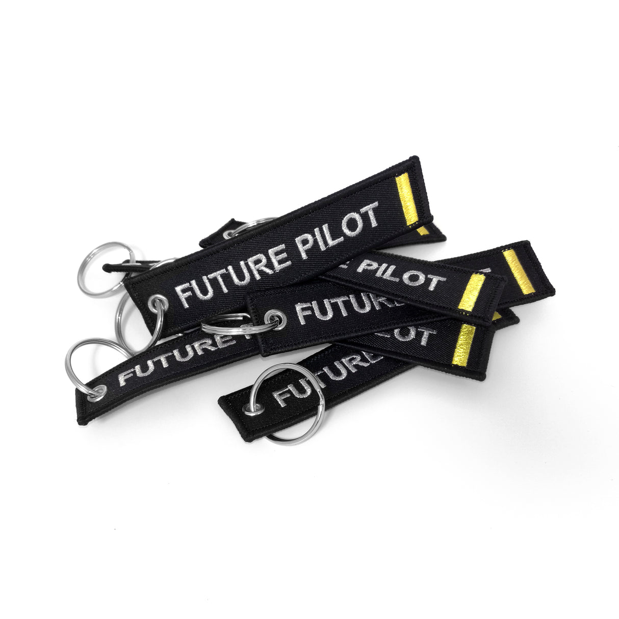 Future Pilot Keyring Gold