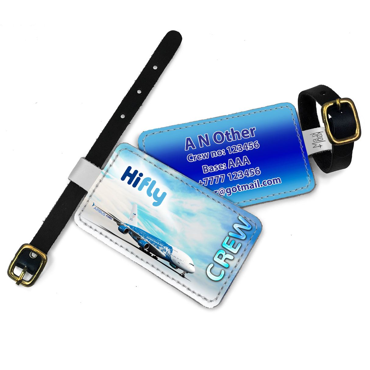 Hifly A380 Blues Landscape