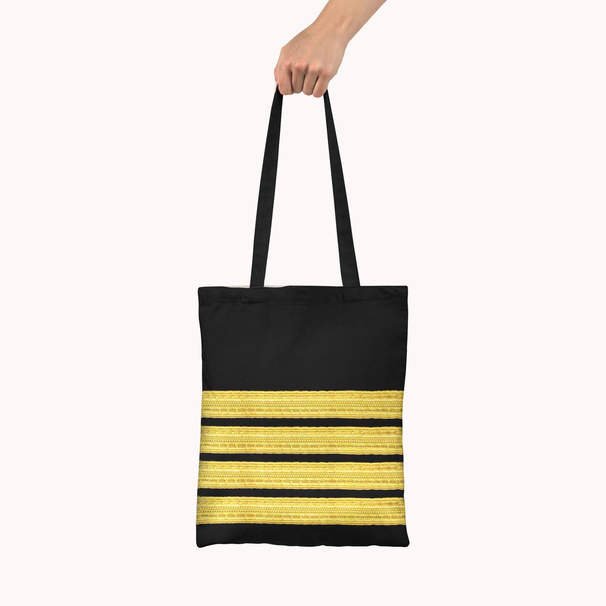 Pilot 4 Bars Theme Canvas Bag