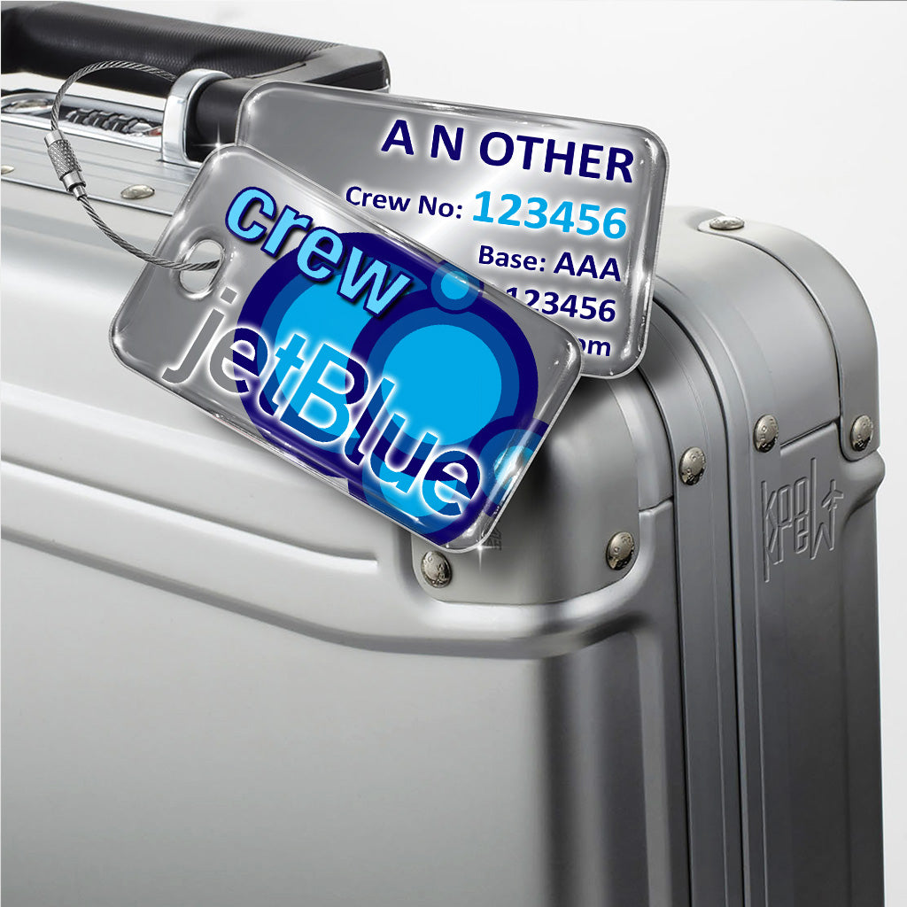 JetBlue New Logo Steel Effect