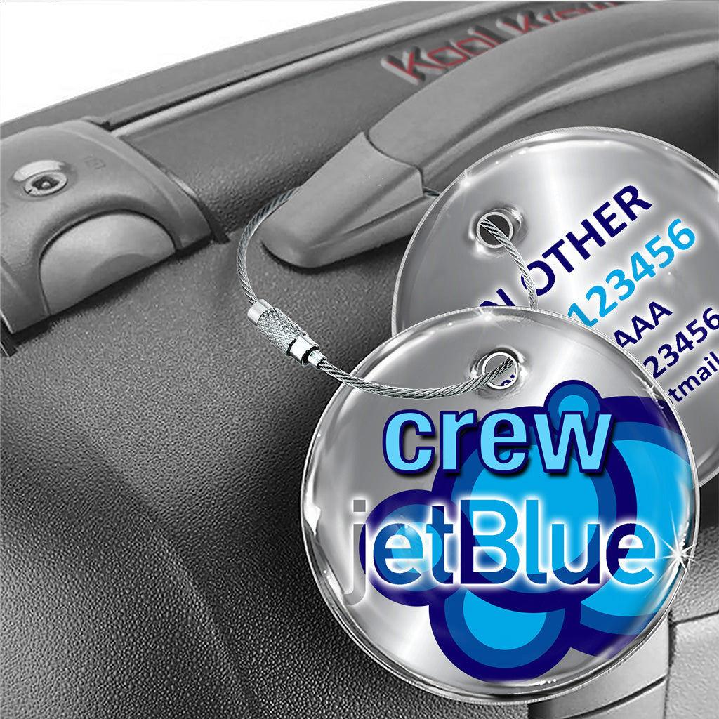 JetBlue New Logo Steel Effect