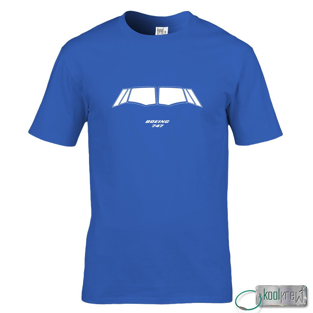 B747 Cockpit T-Shirt