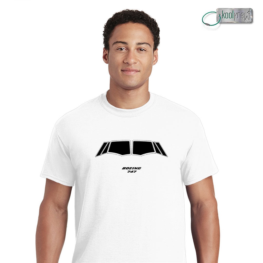 B747 Cockpit T-Shirt