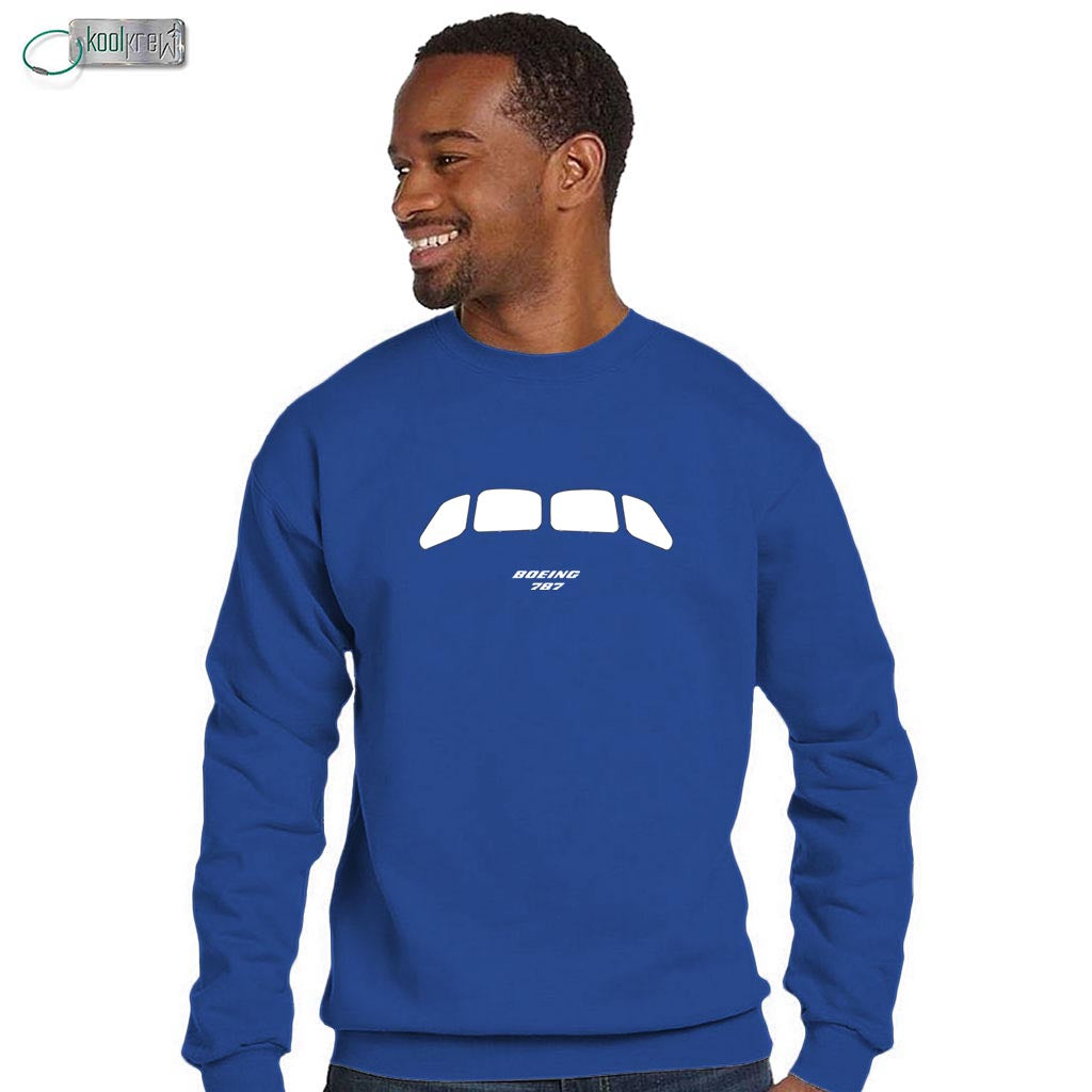 B787 Cockpit Sweatshirt