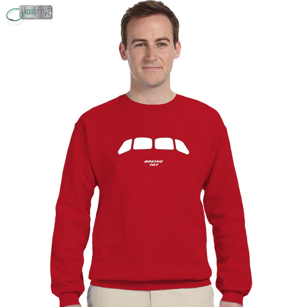 B787 Cockpit Sweatshirt