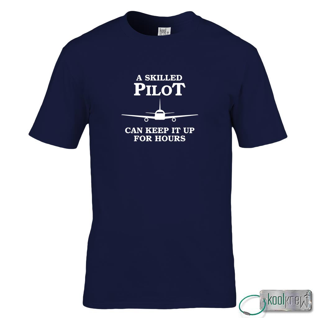 A Skilled Pilot Can Keep It Up For Hours T-Shirt