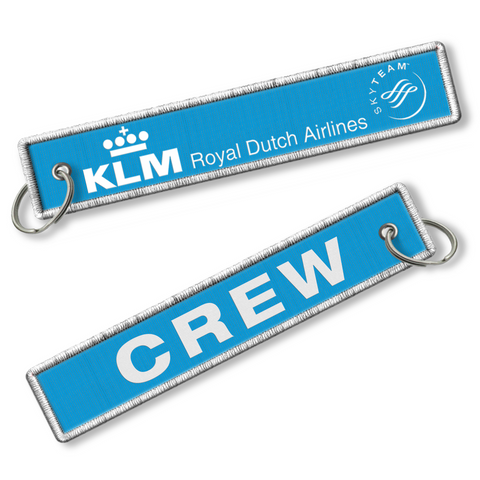 KLM-Crew Woven Keyring