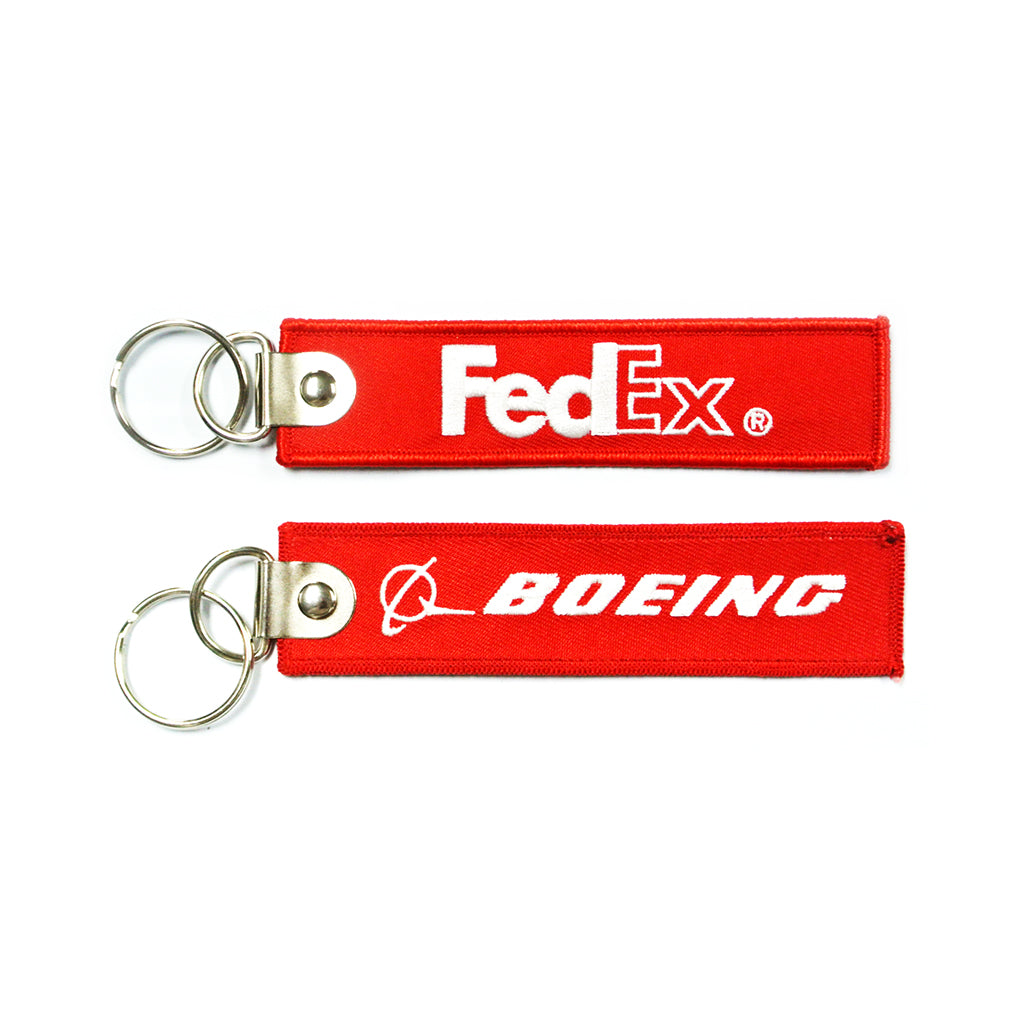 FEDEX Boeing Embroidered - Keyring