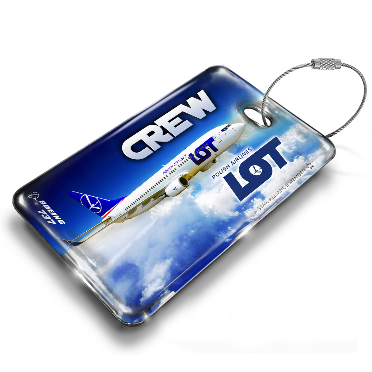 LOT B737-800 Skyscape