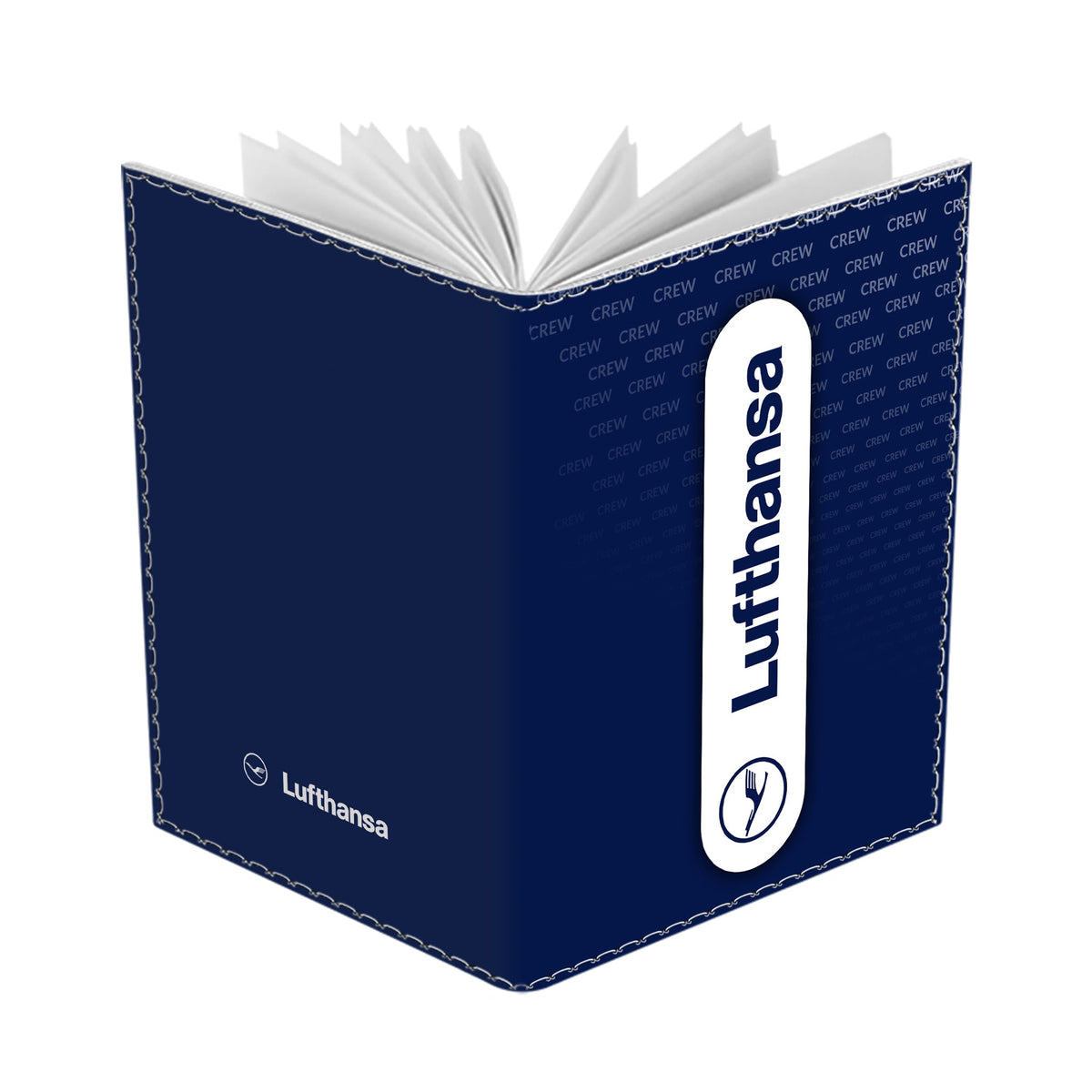 Lufthansa Logo Pattern Passport Cover