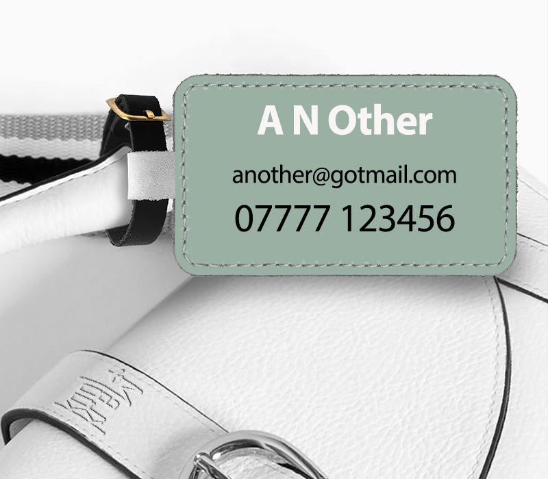 Leather Tag - Design Your Own