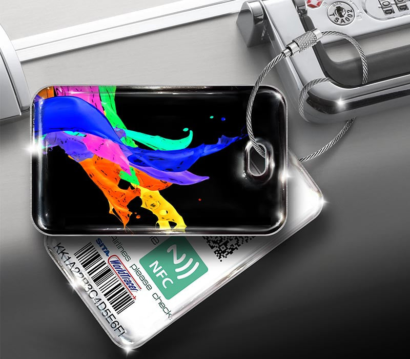 Smart Tag (Metal) Landscape - Design Your Own