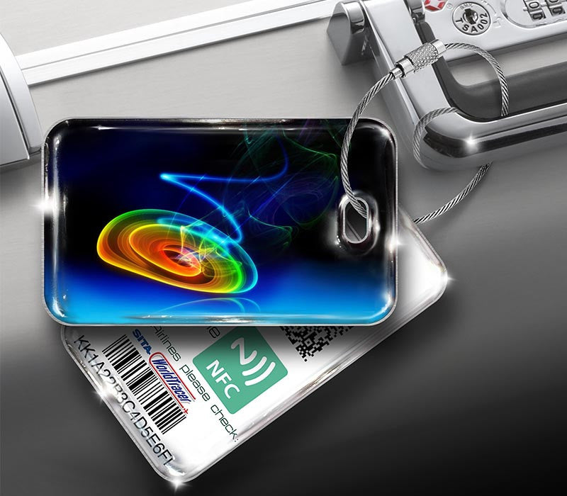 Smart Tag (Metal) Landscape - Design Your Own