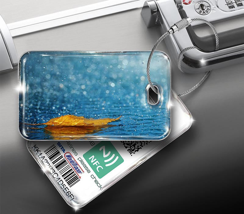 Smart Tag (Metal) Landscape - Design Your Own