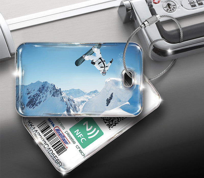 Smart Tag (Metal) Landscape - Design Your Own