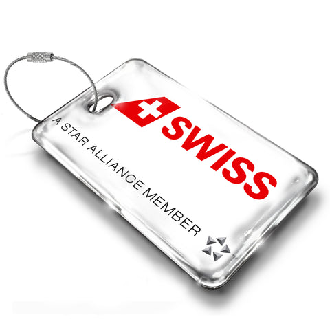 Swiss Airlines Logo White