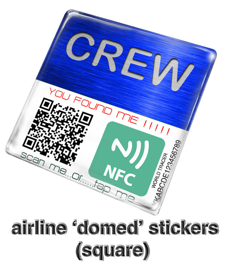 Lost and Found Digital Airlines Stickers