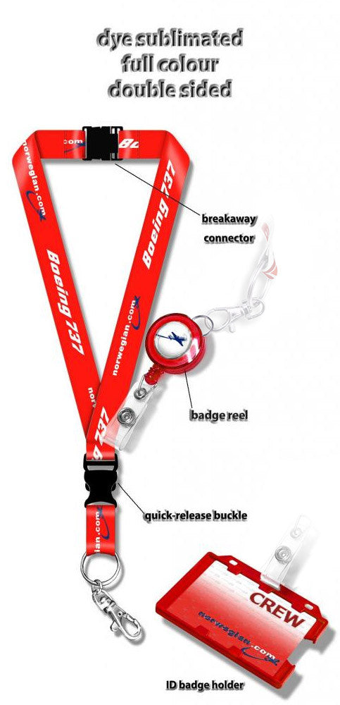 Norwegian Air B737 Lanyard (Old Logo)