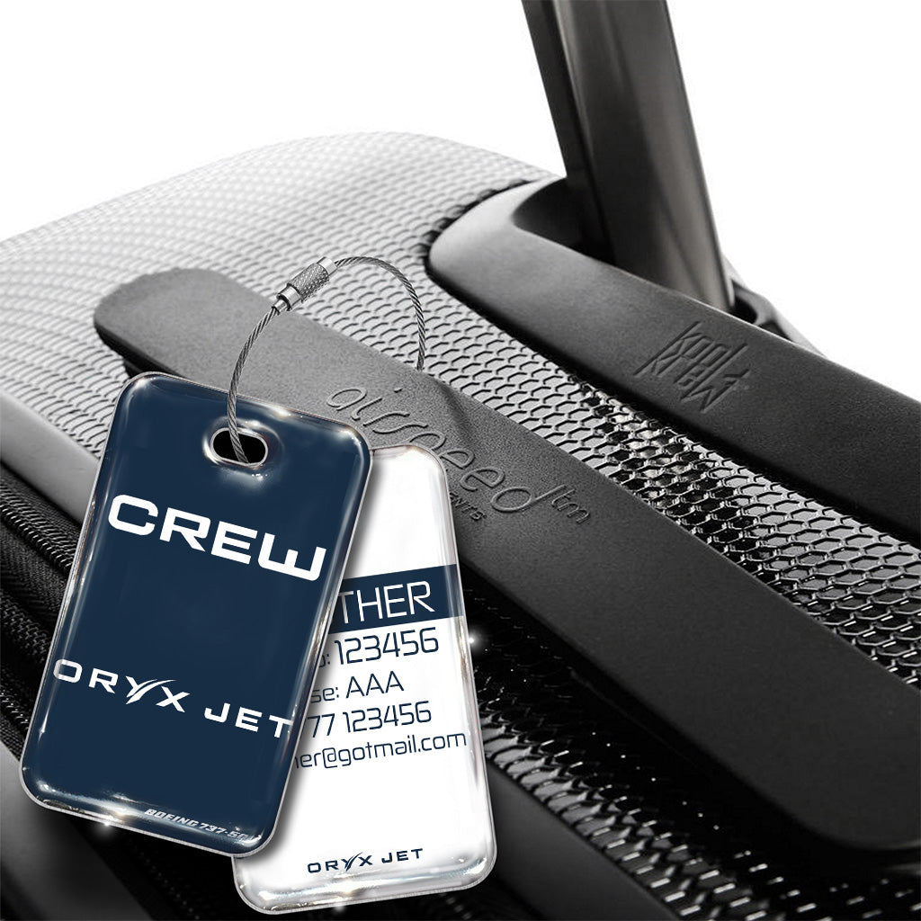 Oryxjet Logo Portrait Blue