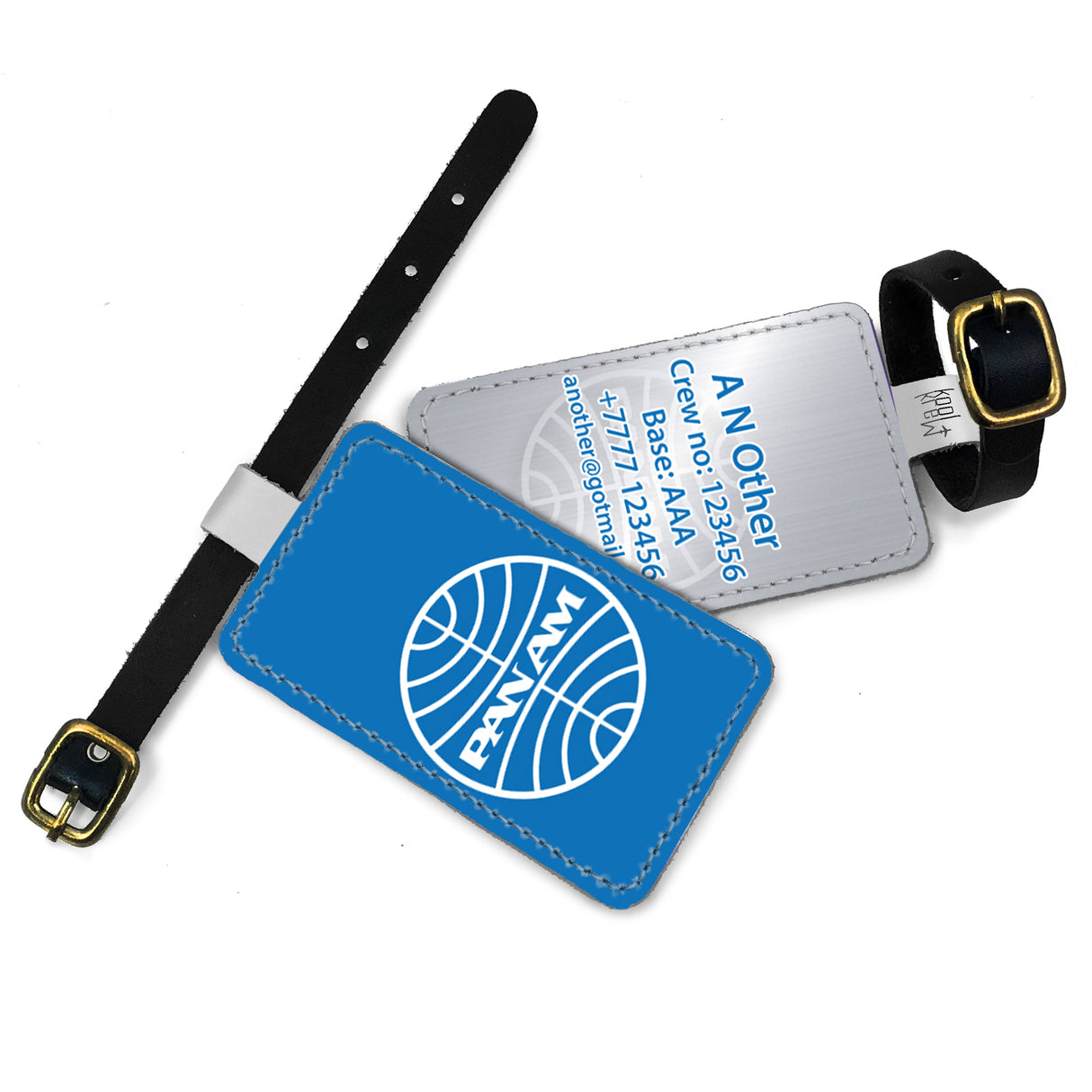 Pan Am Portrait- Blue