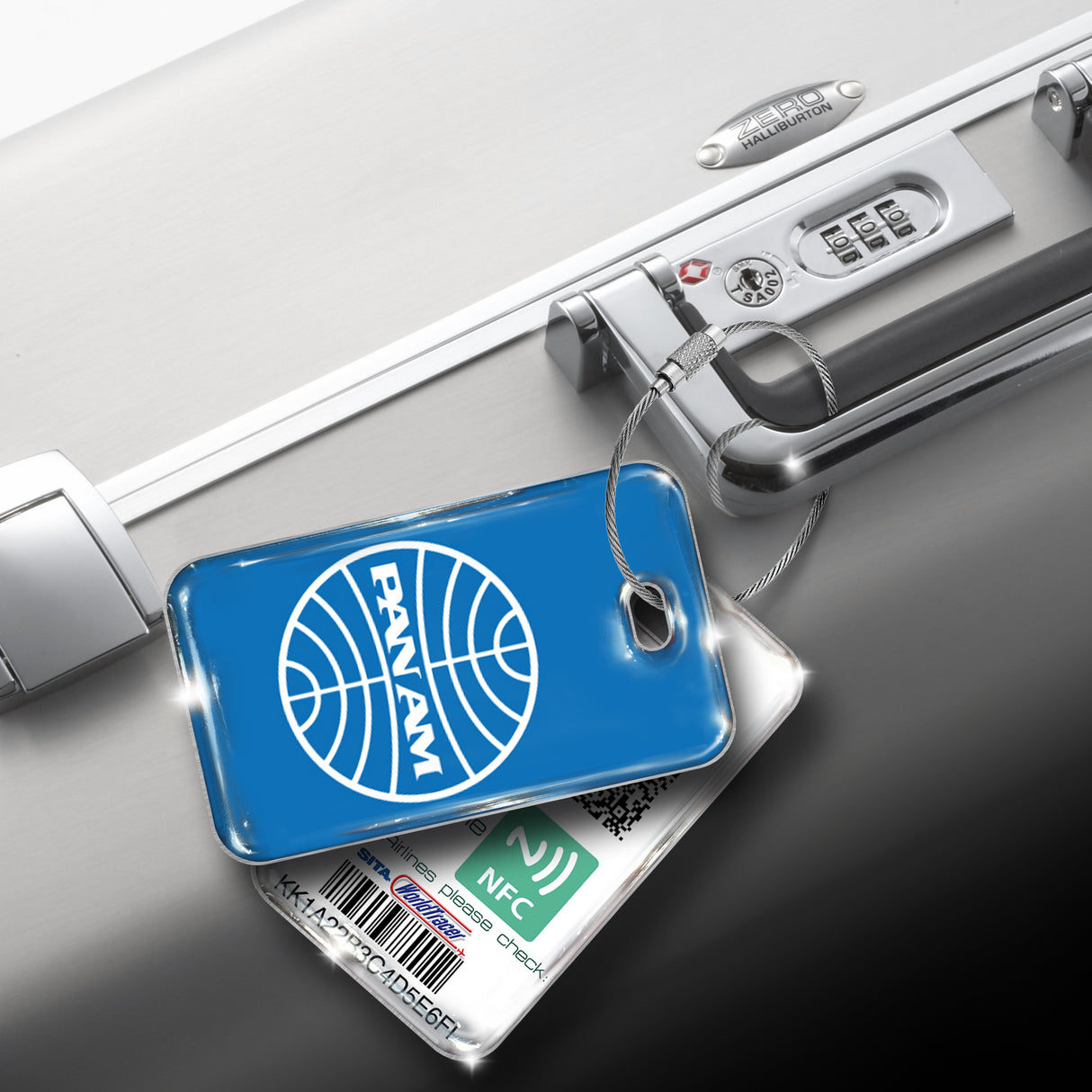 Pan Am Portrait- Blue